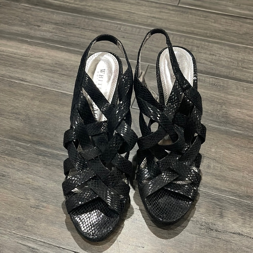 Black Shiny Heels